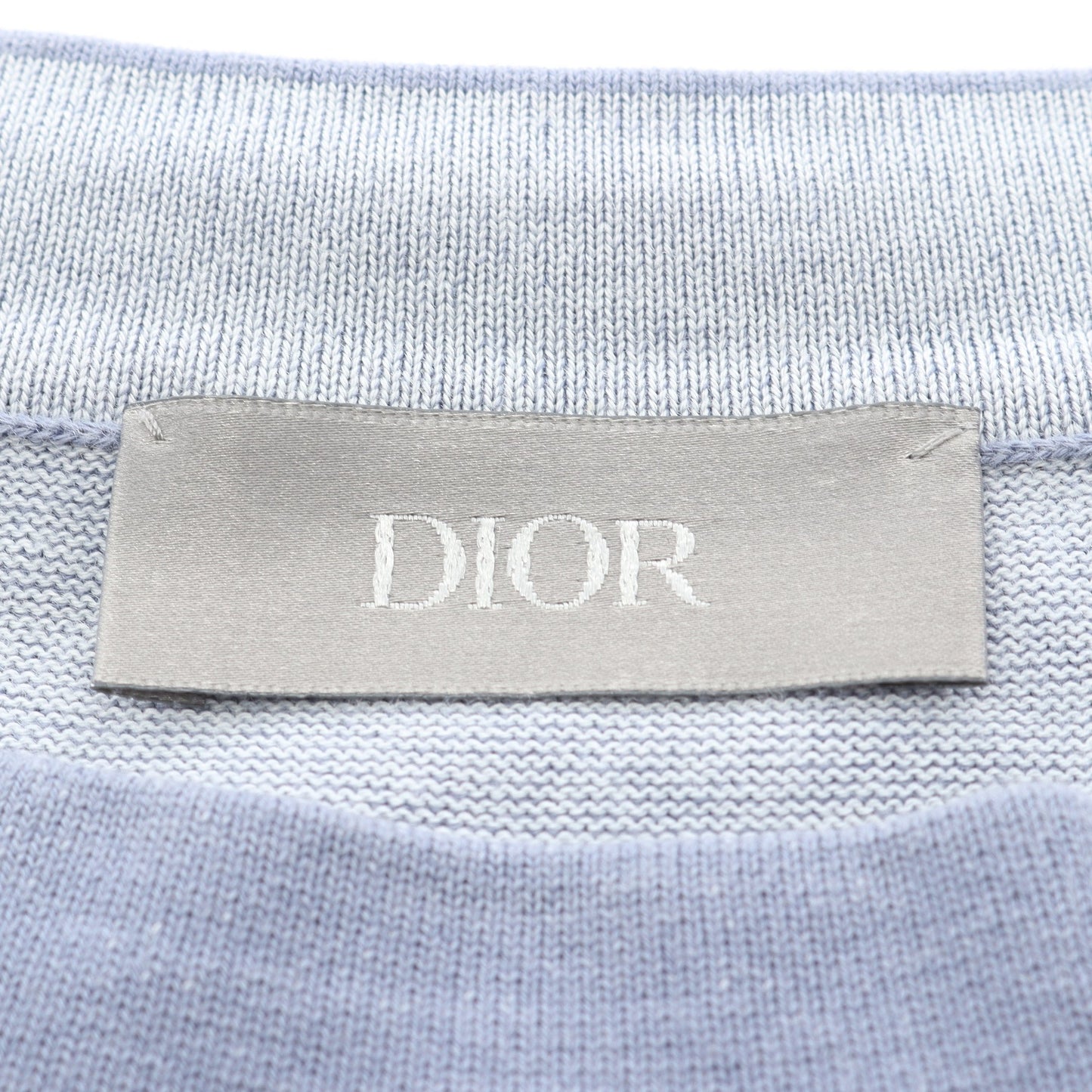 Christian Dior Couture Tシャツ 半袖 コットン ブルー ディオール トップス DIOR