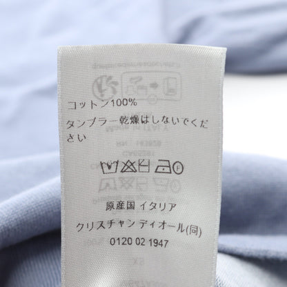Christian Dior Couture Tシャツ 半袖 コットン ブルー ディオール トップス DIOR