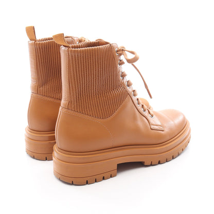 ショート ブーツ レザー ライトブラウン ジャンヴィトロッシ シューズ Gianvito Rossi