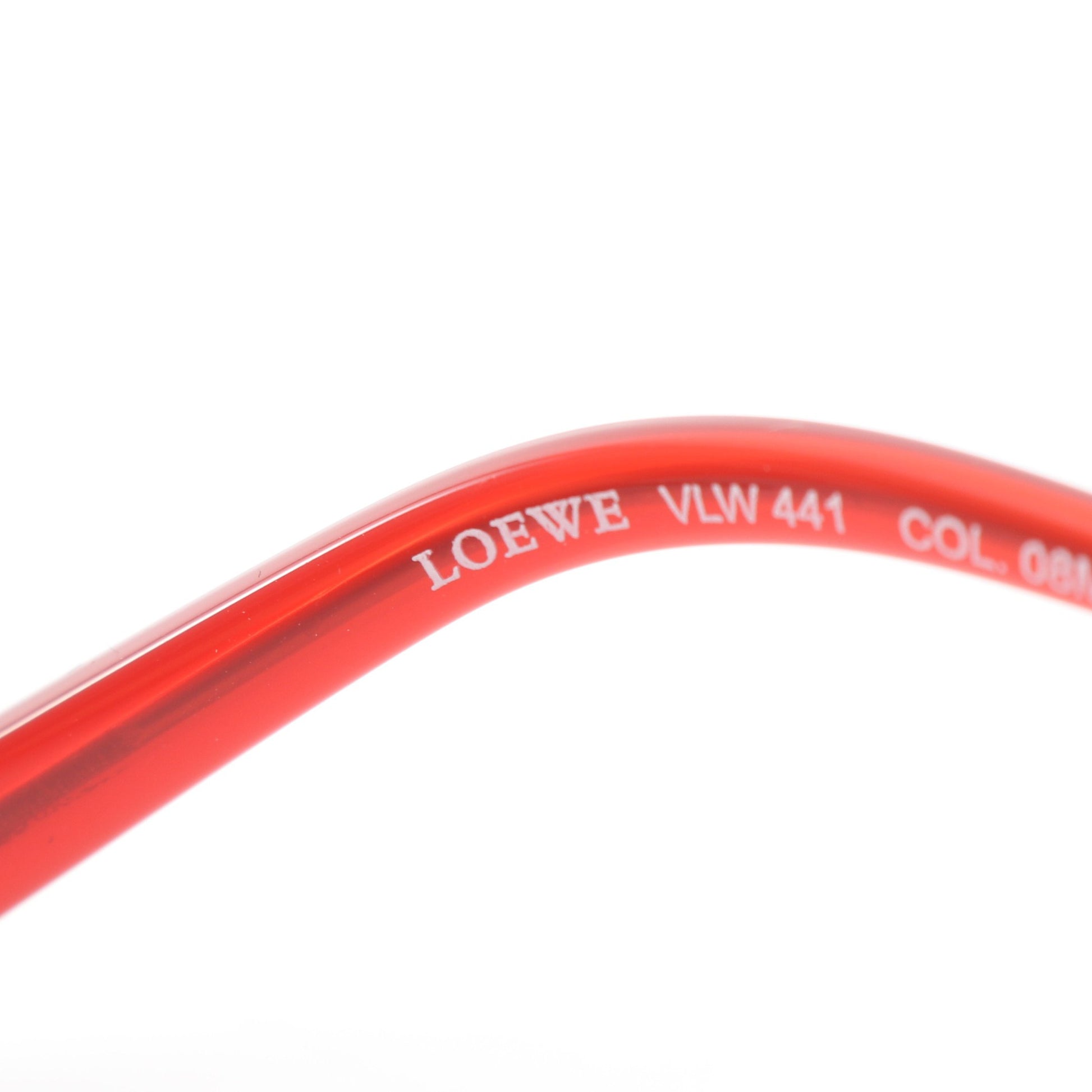 アナグラム メガネ 眼鏡 GP ゴールド レッド ロエベ 財布・小物 LOEWE