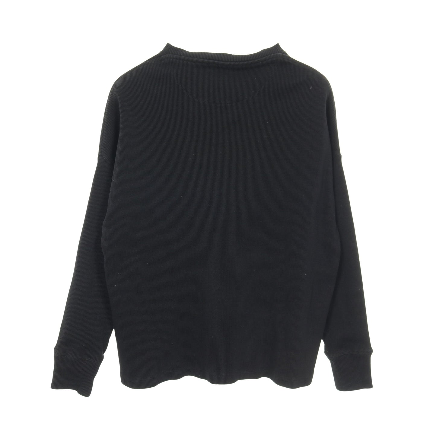 アナグラム Tシャツ クルーネック 長袖 コットン ブラック ロエベ トップス LOEWE