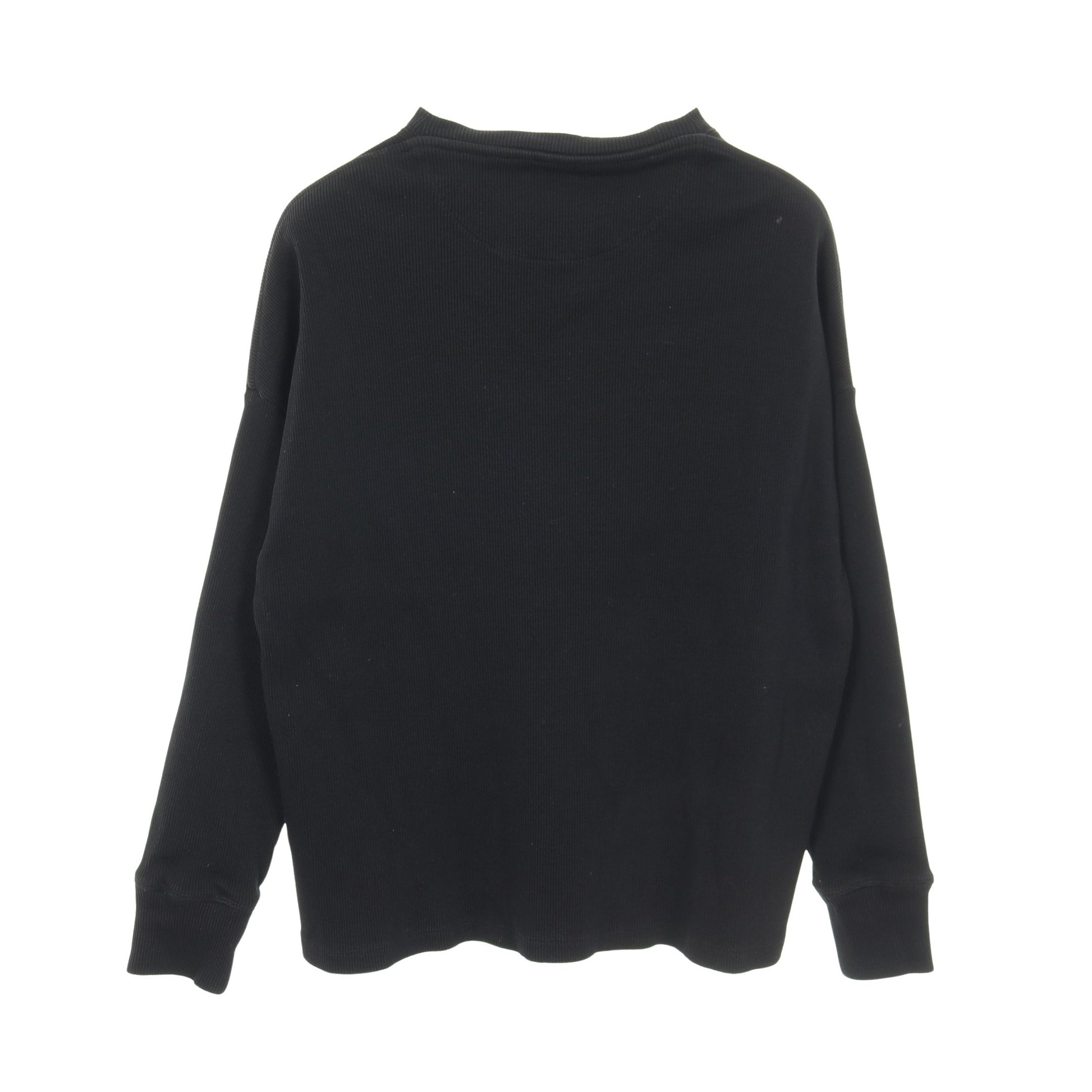 アナグラム Tシャツ クルーネック 長袖 コットン ブラック ロエベ トップス LOEWE