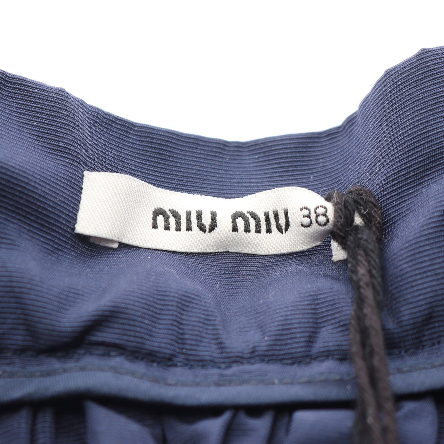 フレア スカート ネイビー ミュウミュウ ボトムス miu miu