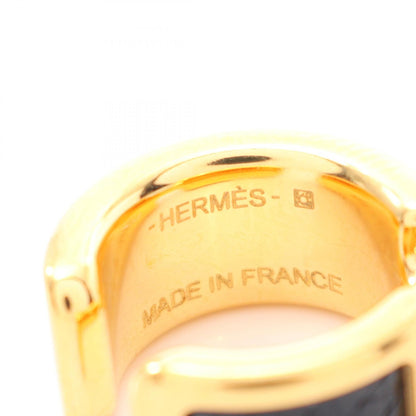 オランプPM イヤーカフ GP ヴォーエプソン ゴールド ブラック エルメス アクセサリー HERMES