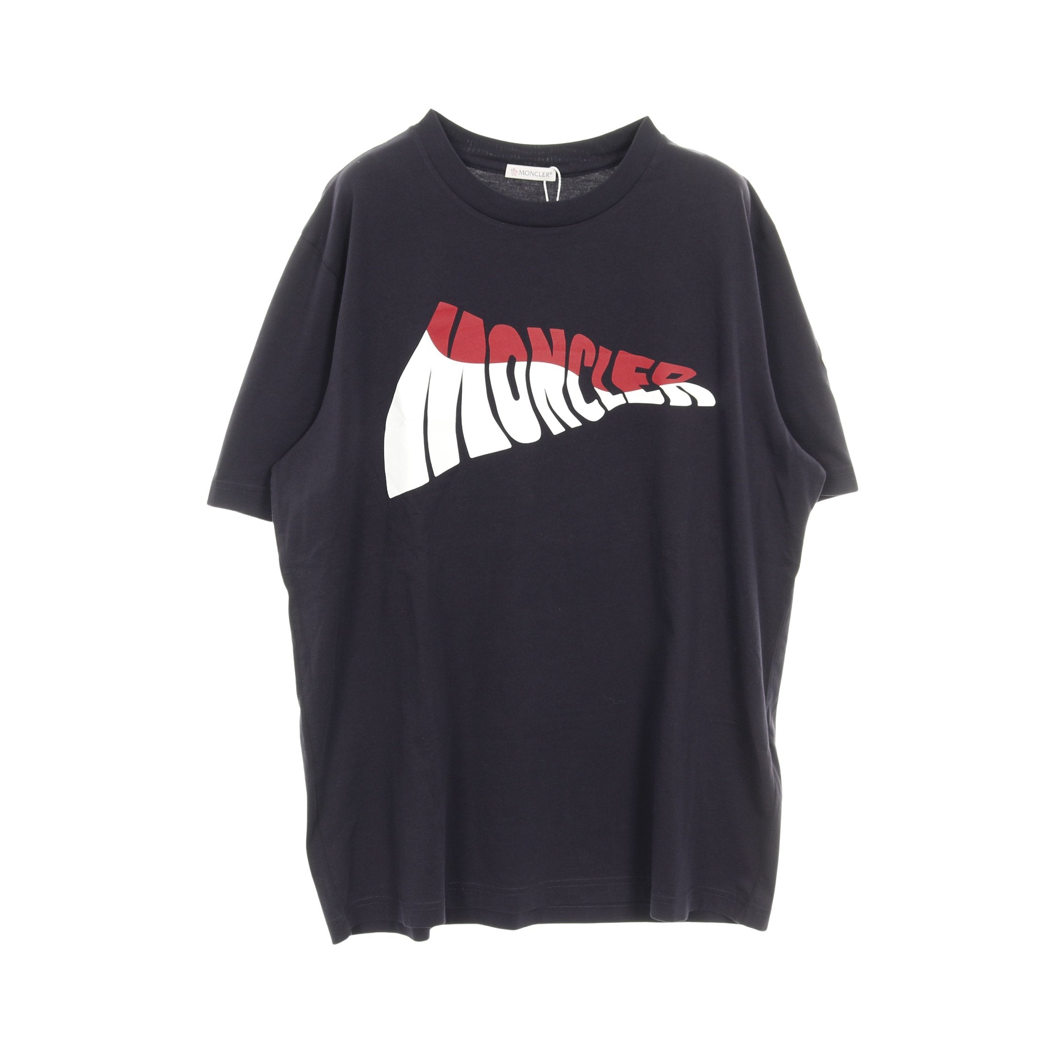 MONCLER モンクレール ネイビー ロゴ Tシャツ 半袖 【公式通販】