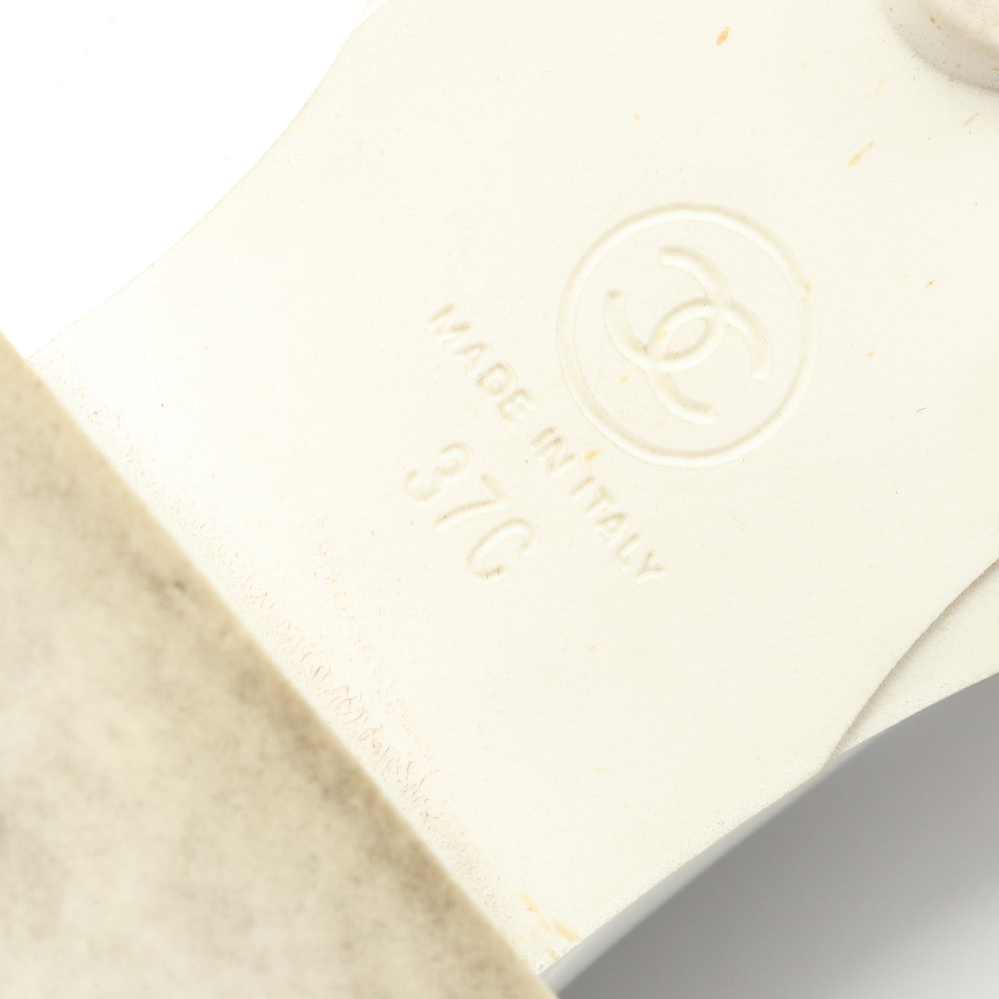 ココマーク ローファー エナメルレザー ホワイト シャネル シューズ CHANEL