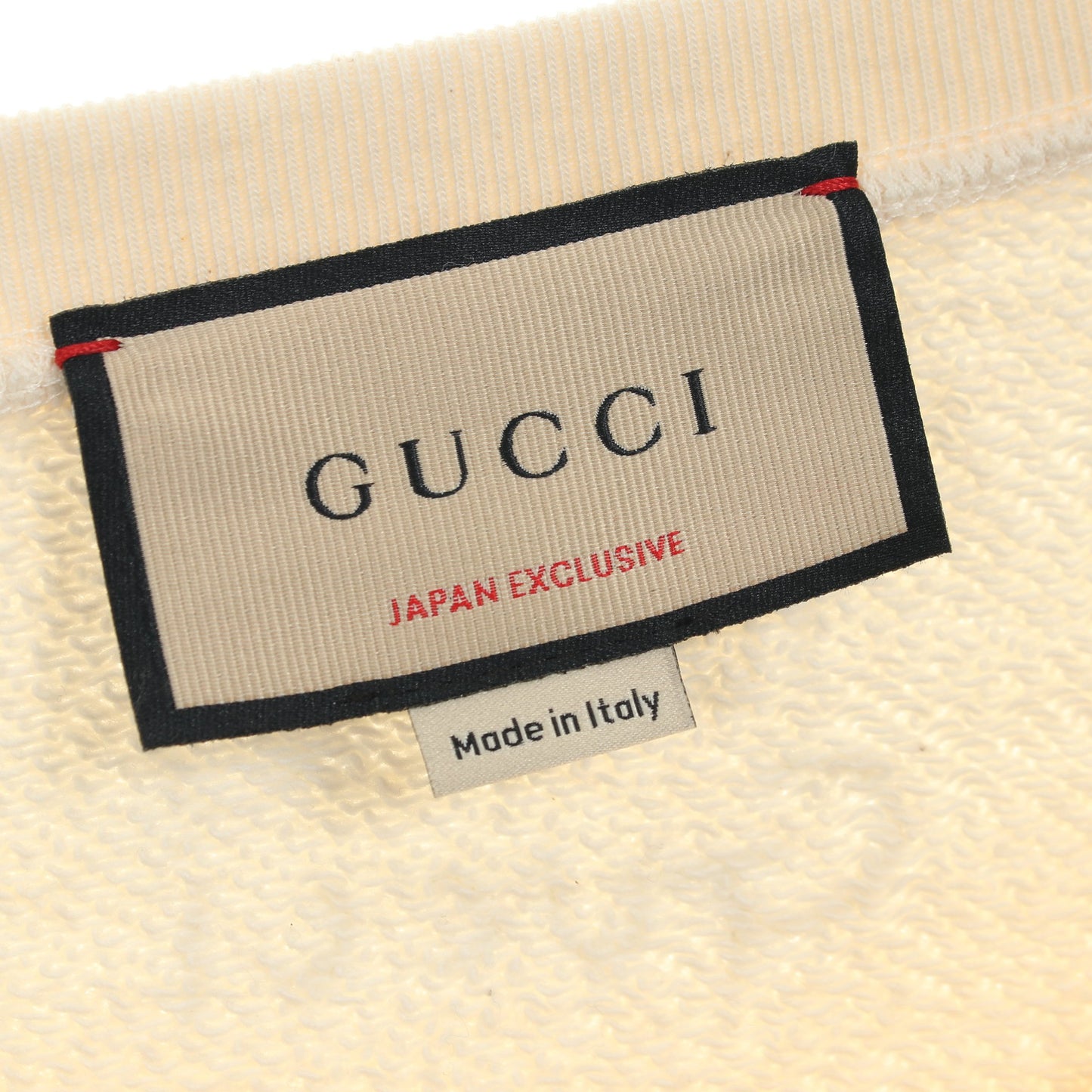 GUCCI × ヒグチユウコ スウェットシャツ コットン アイボリー ブラック レッド グッチ トップス GUCCI