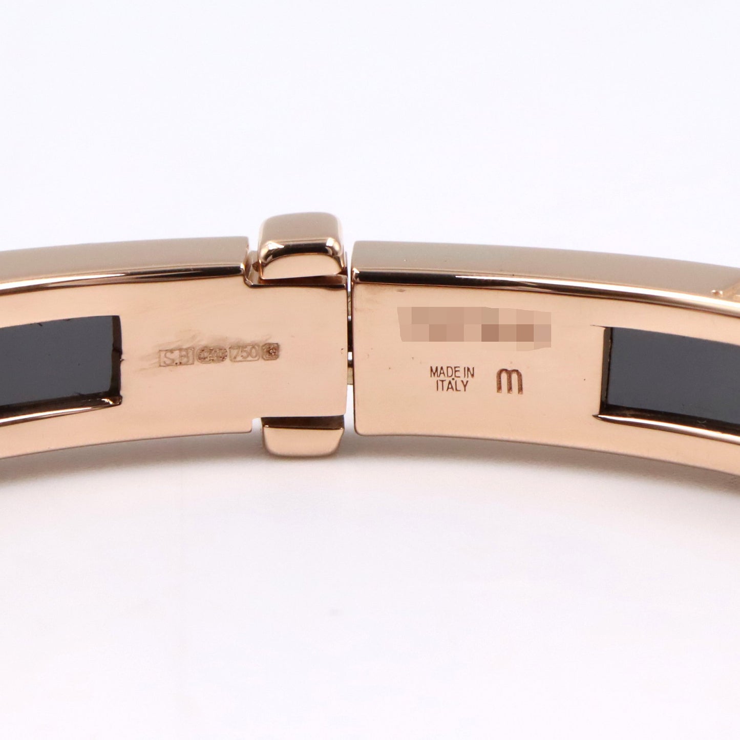 B-zero1 ビーゼロワン バングル セラミック バングル K18PG セラミック ピンクゴールド ブラック ブルガリ アクセサリー BVLGARI