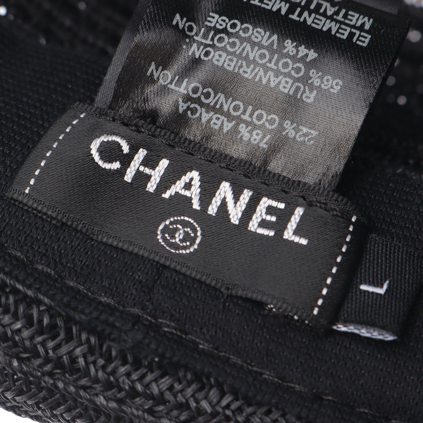 ココマーク ハット ファブリック コットン ブラック シャネル 財布・小物 CHANEL