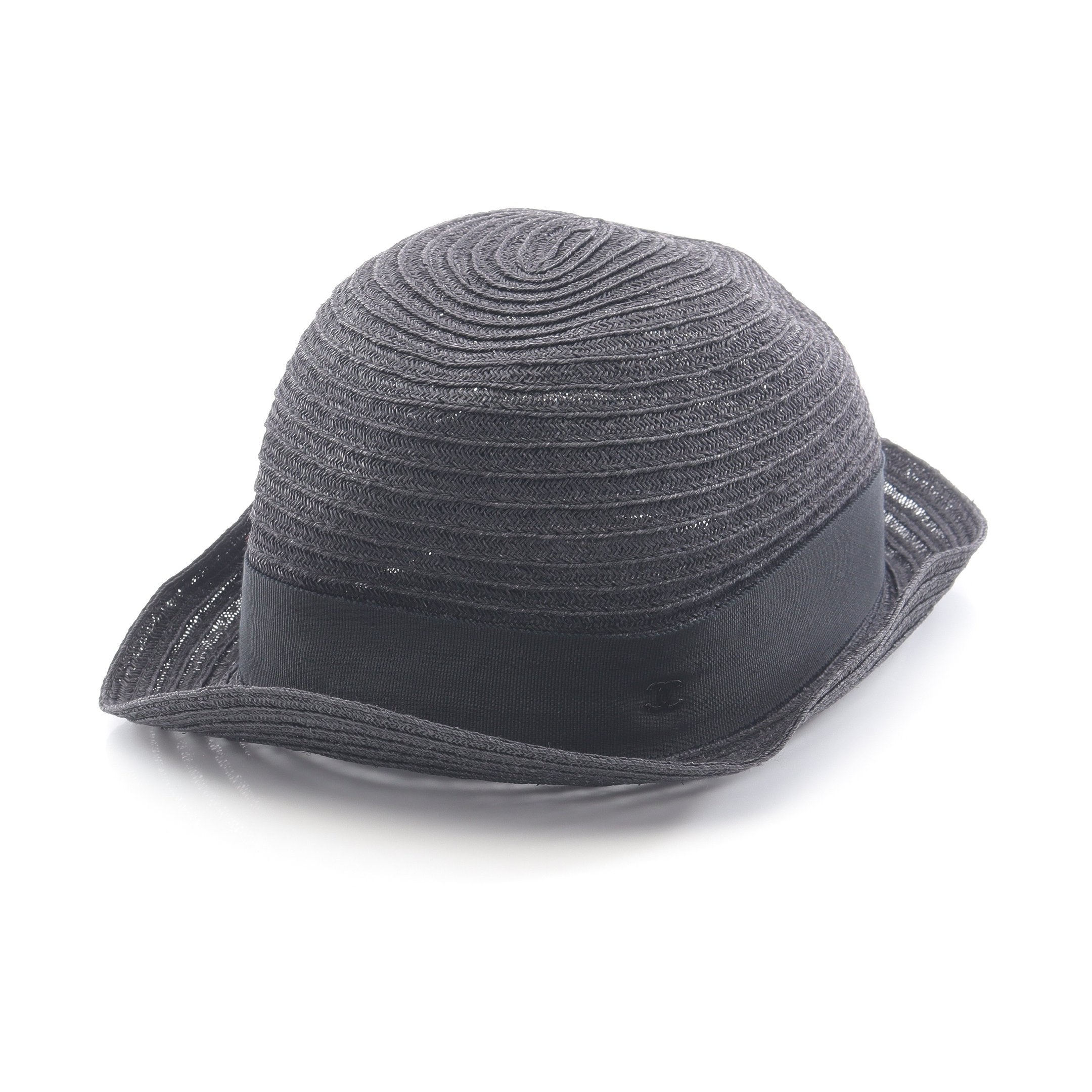 ココマーク ハット ファブリック コットン ブラック シャネル – RECLO