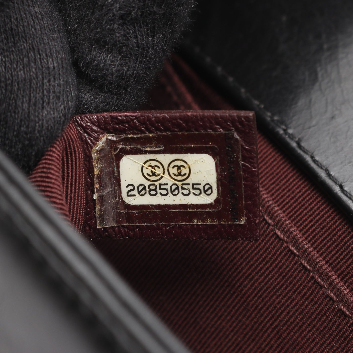 ボーイシャネル スモール チェーンショルダーバッグ レザー ブラック アンティークシルバー金具 シャネル バッグ CHANEL