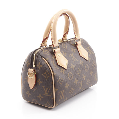 スピーディ バンドリエール20 モノグラム ハンドバッグ PVC レザー ブラウン 2WAY ルイヴィトン バッグ LOUIS VUITTON