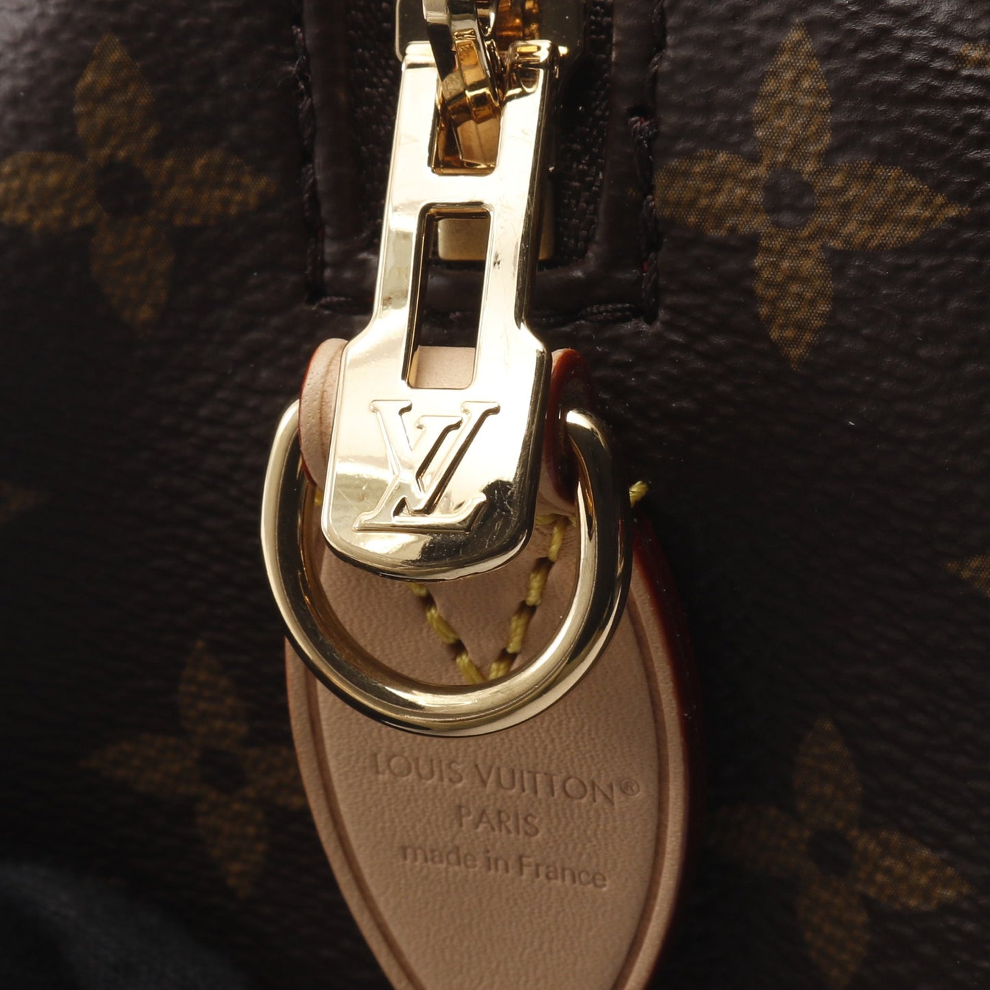 スピーディ バンドリエール 20 モノグラム ベージュ ハンドバッグ PVC レザー ブラウン 2WAY ルイヴィトン バッグ LOUIS VUITTON