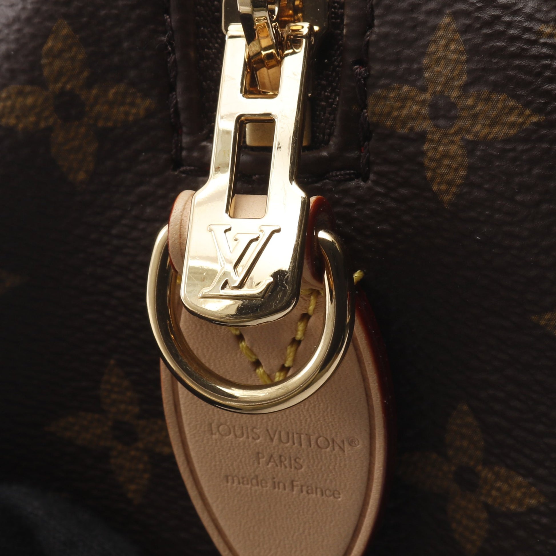 スピーディ バンドリエール 20 モノグラム ベージュ ハンドバッグ PVC レザー ブラウン 2WAY ルイヴィトン バッグ LOUIS VUITTON