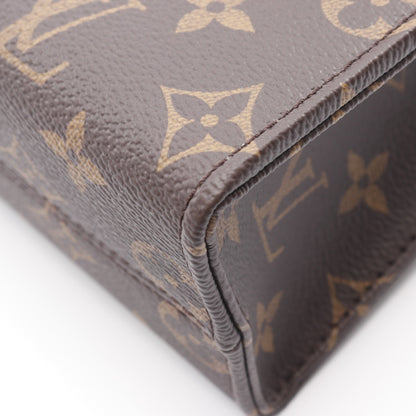 LOUIS VUITTON × 村上隆 LV × TM オンザゴー BB モノグラム ハンドバッグ PVC レザー ブラウン 2WAY ルイヴィトン バッグ LOUIS VUITTON