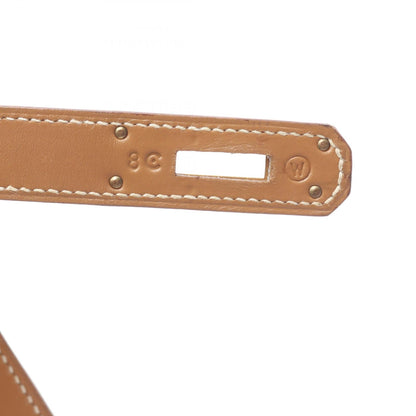 ケリー32 ナチュラル ハンドバッグ ヴォーシャモニー ベージュ ゴールド金具 2WAY 外縫い ○W刻印 エルメス バッグ HERMES