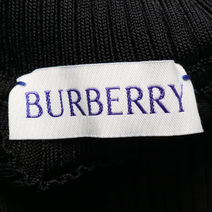 ニット ビスコース ブラック バーバリー トップス BURBERRY