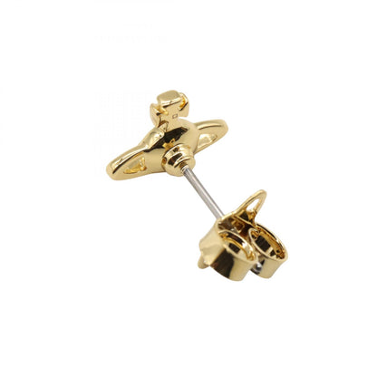 シングルピアス ピアス 真鍮 ブラウン ゴールド ヴィヴィアンウエストウッド アクセサリー Vivienne Westwood