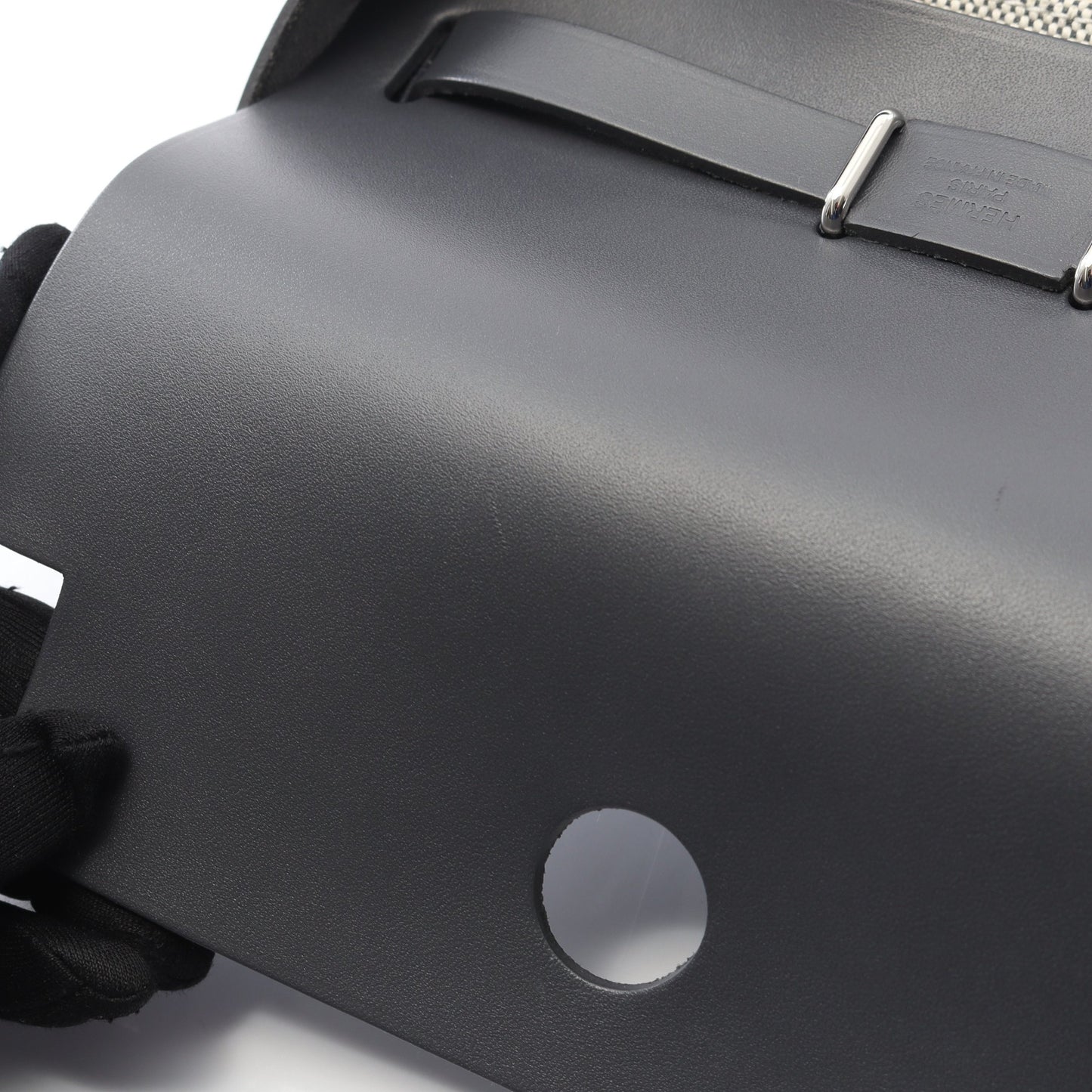 エールバッグジップ ミニ エクリュ アルドワーズ ショルダーバッグ トワルアッシュ ヴァッシュハンター ベージュ グレー シルバー金具 W刻印 エルメス バッグ HERMES