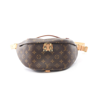 バムバッグ モノグラム ボディバッグ ウエストバッグ PVC レザー ブラウン ルイヴィトン バッグ LOUIS VUITTON