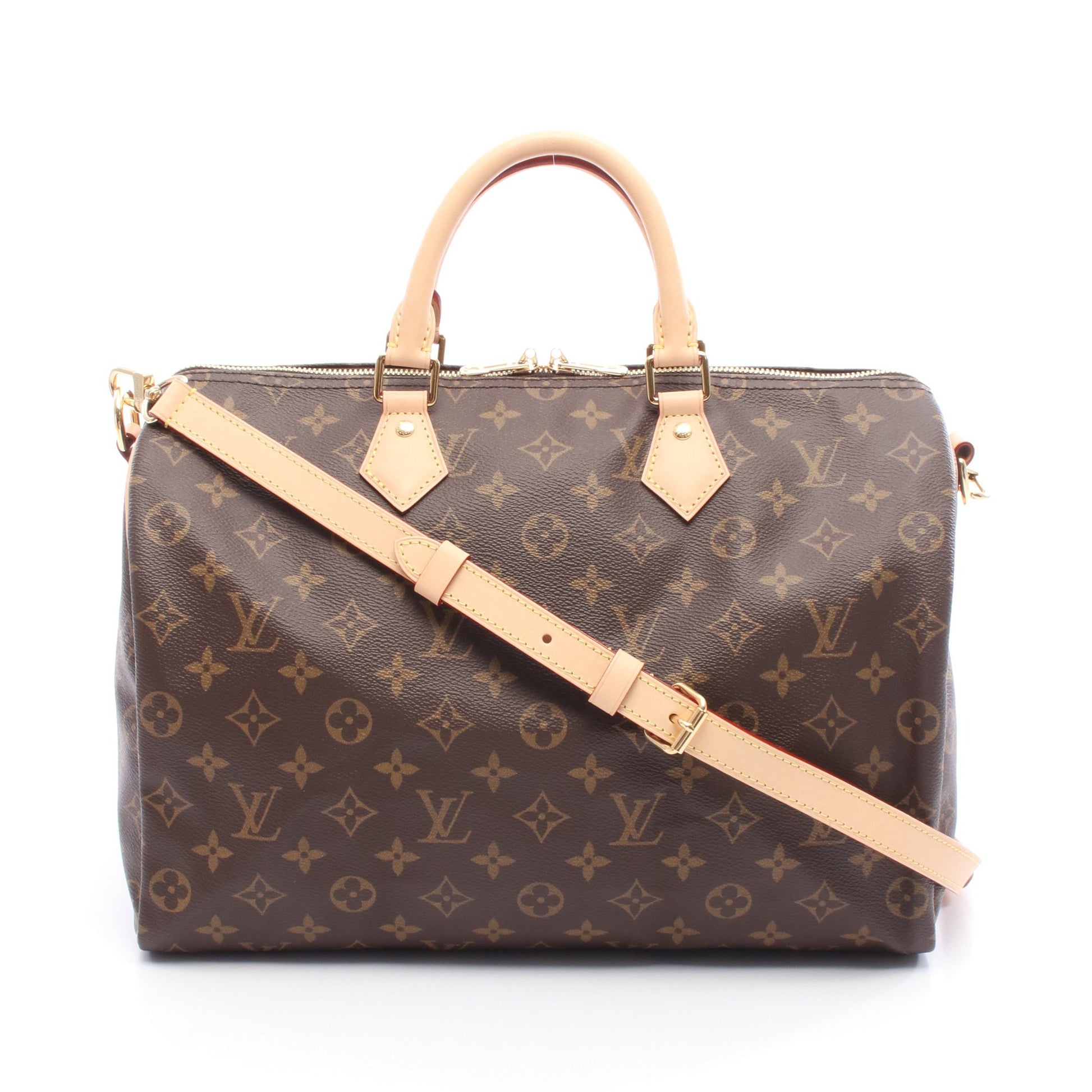 ハンドバッグ PVC レザー ブラウン 2WAY ルイヴィトン バッグ LOUIS VUITTON