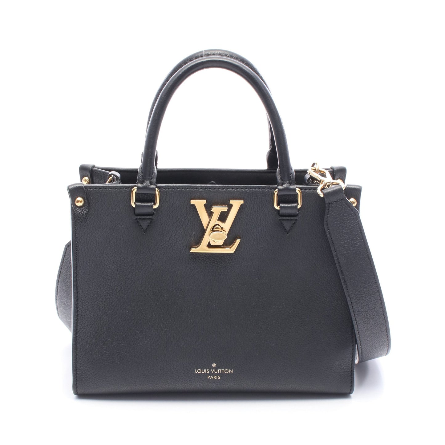 ロック＆ゴー ノワール ショルダーバッグ グレインカーフレザー ブラック 2WAY ルイヴィトン バッグ LOUIS VUITTON