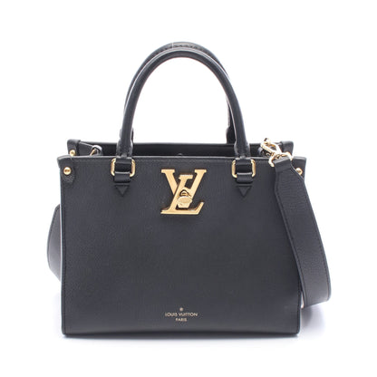 ロック＆ゴー ノワール ショルダーバッグ グレインカーフレザー ブラック 2WAY ルイヴィトン バッグ LOUIS VUITTON