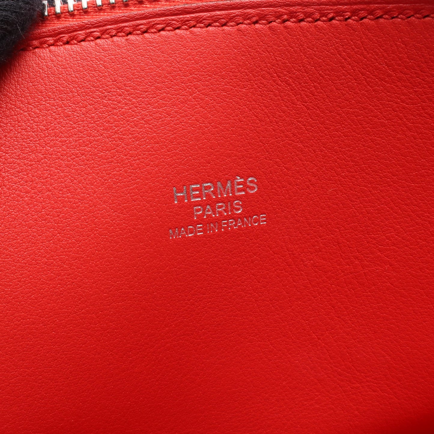 ボリード27 ルージュトマト ハンドバッグ ヴォースイフト レッド シルバー金具 2WAY X刻印 エルメス バッグ HERMES