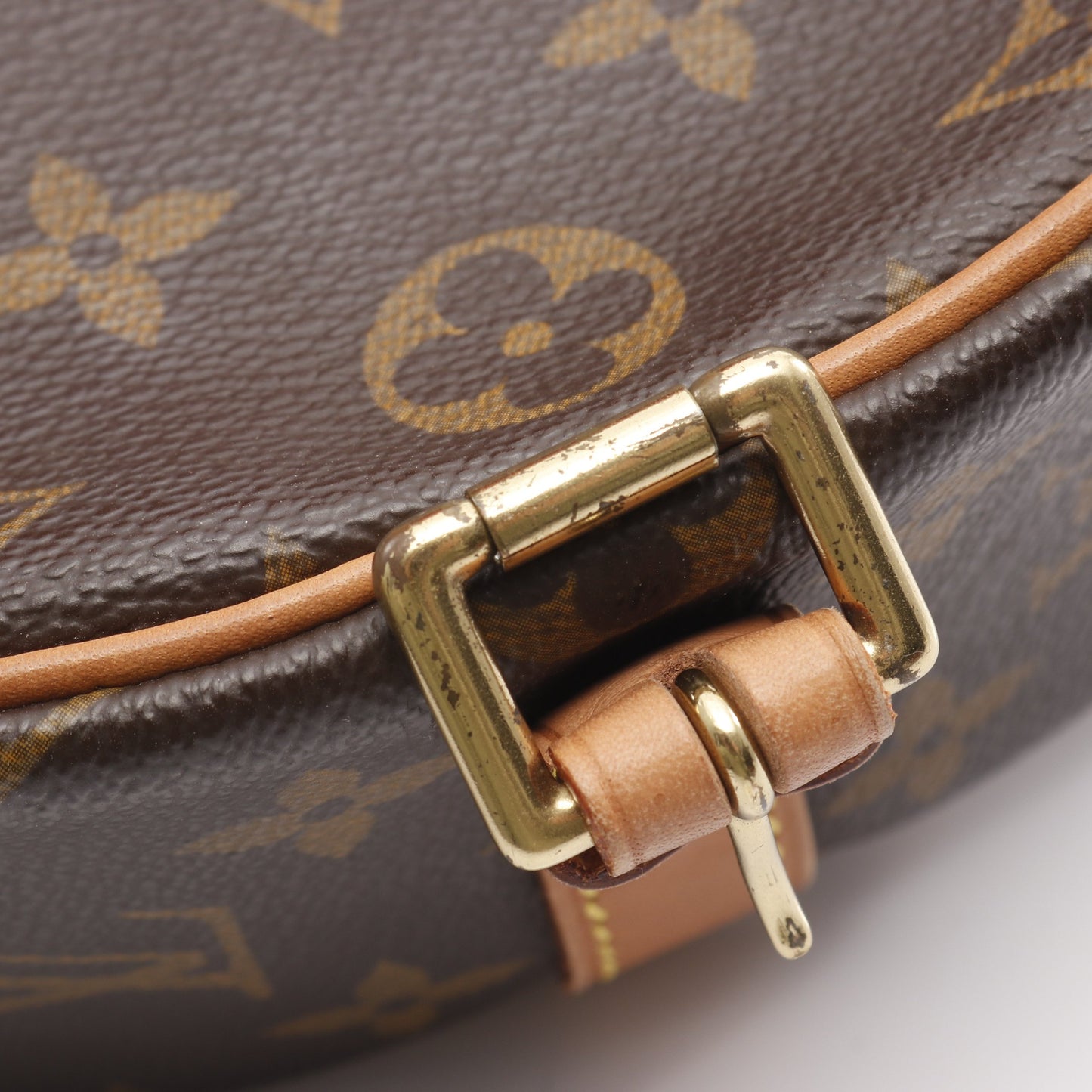 タンブラン モノグラム ショルダーバッグ PVC レザー ブラウン ルイヴィトン バッグ LOUIS VUITTON