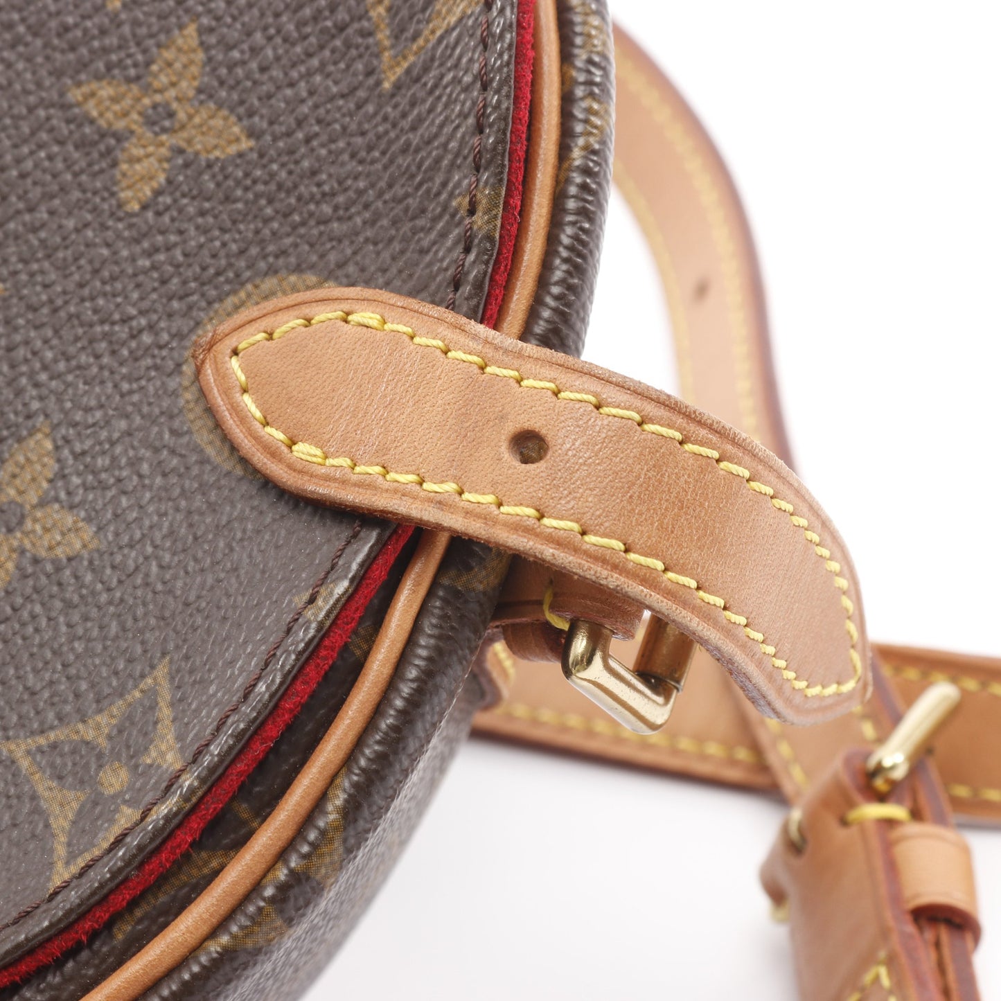 タンブラン モノグラム ショルダーバッグ PVC レザー ブラウン ルイヴィトン バッグ LOUIS VUITTON