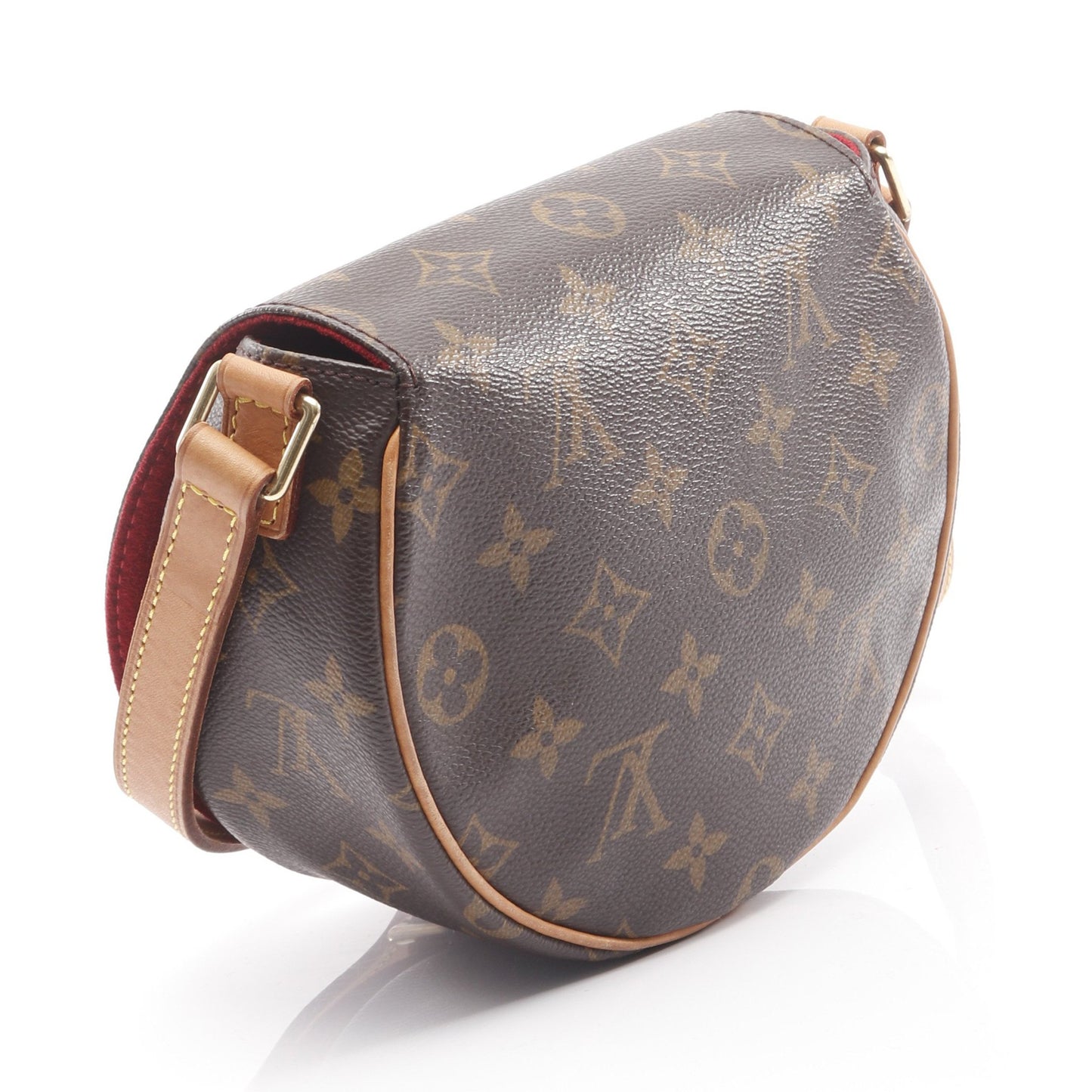 タンブラン モノグラム ショルダーバッグ PVC レザー ブラウン ルイヴィトン バッグ LOUIS VUITTON