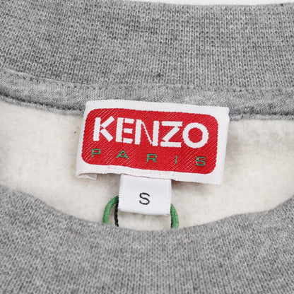 トレーナー スウェットシャツ ロゴ刺繍 コットン グレー ケンゾー トップス KENZO