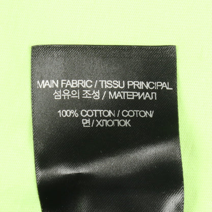Name Badge 半袖Tシャツ コットン イエローグリーン ヴェトモン トップス VETEMENTS