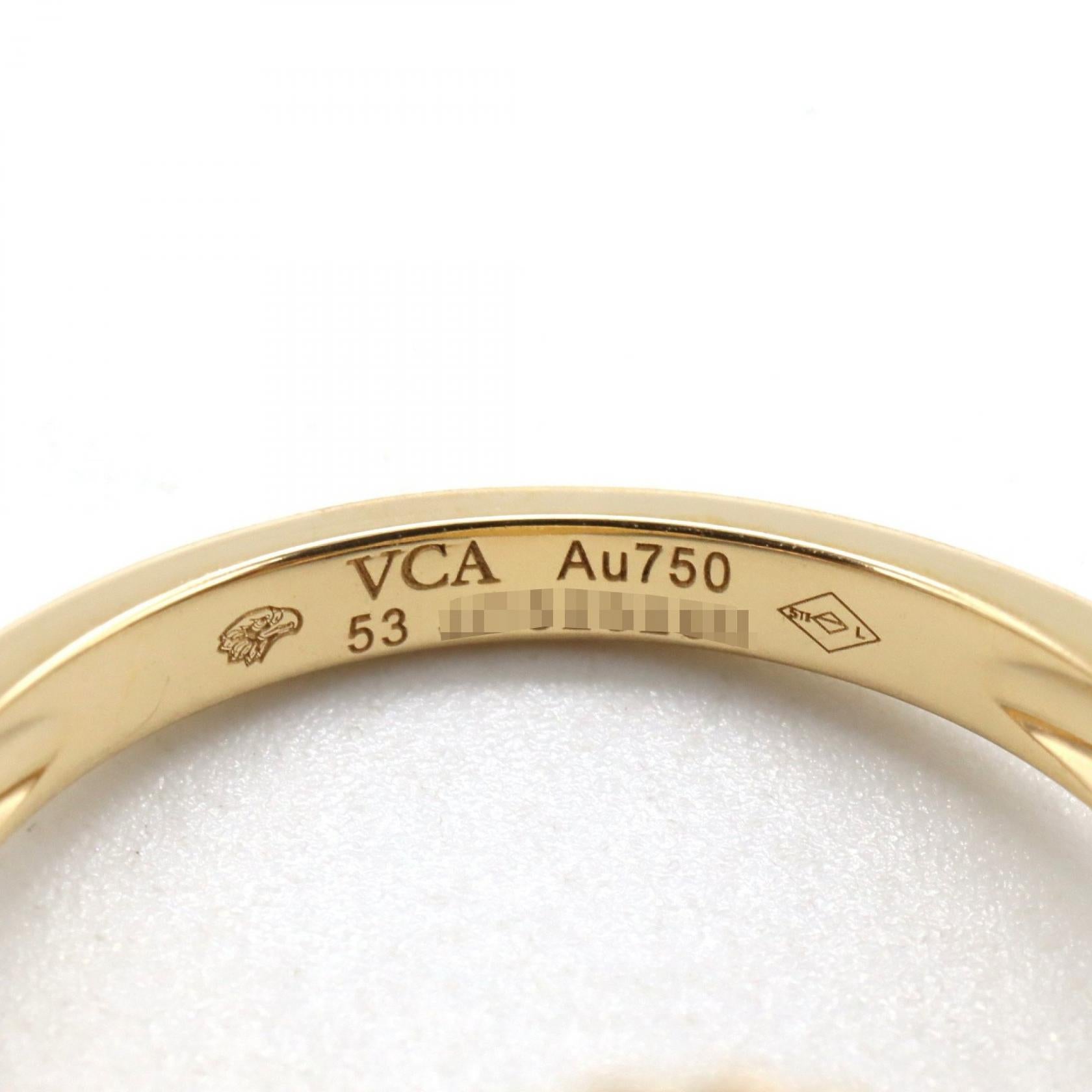 ヴィンテージアルハンブラ リング 1PD マザーオブパール リング 指輪