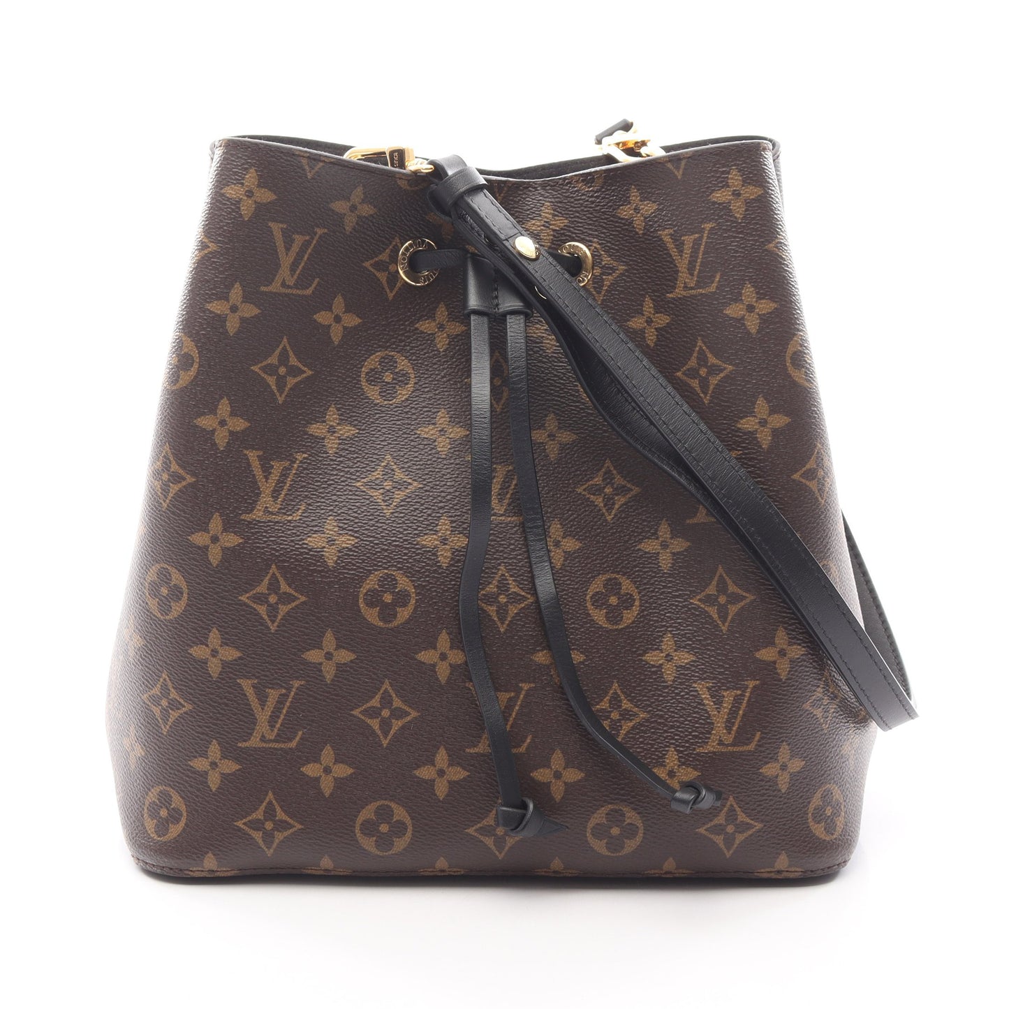 ネオノエ モノグラム ノワール ショルダーバッグ PVC レザー ブラウン ブラック ルイヴィトン バッグ LOUIS VUITTON