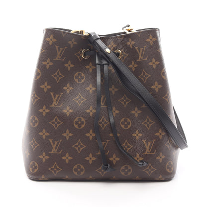 ネオノエ モノグラム ノワール ショルダーバッグ PVC レザー ブラウン ブラック ルイヴィトン バッグ LOUIS VUITTON