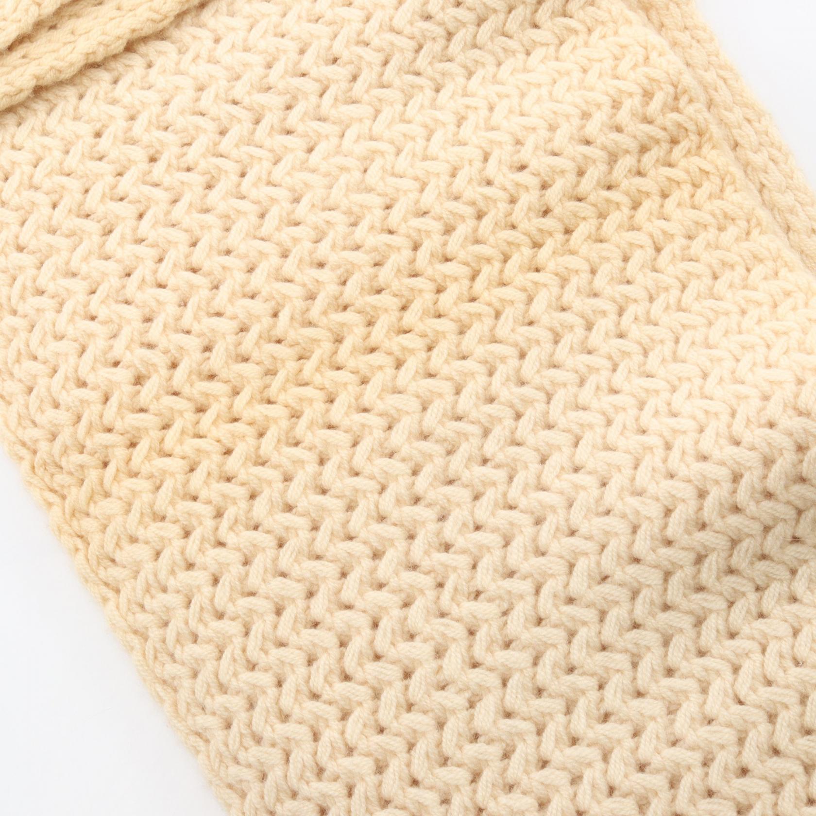 ココマーク マフラー カシミヤ ベージュ シャネル – RECLO