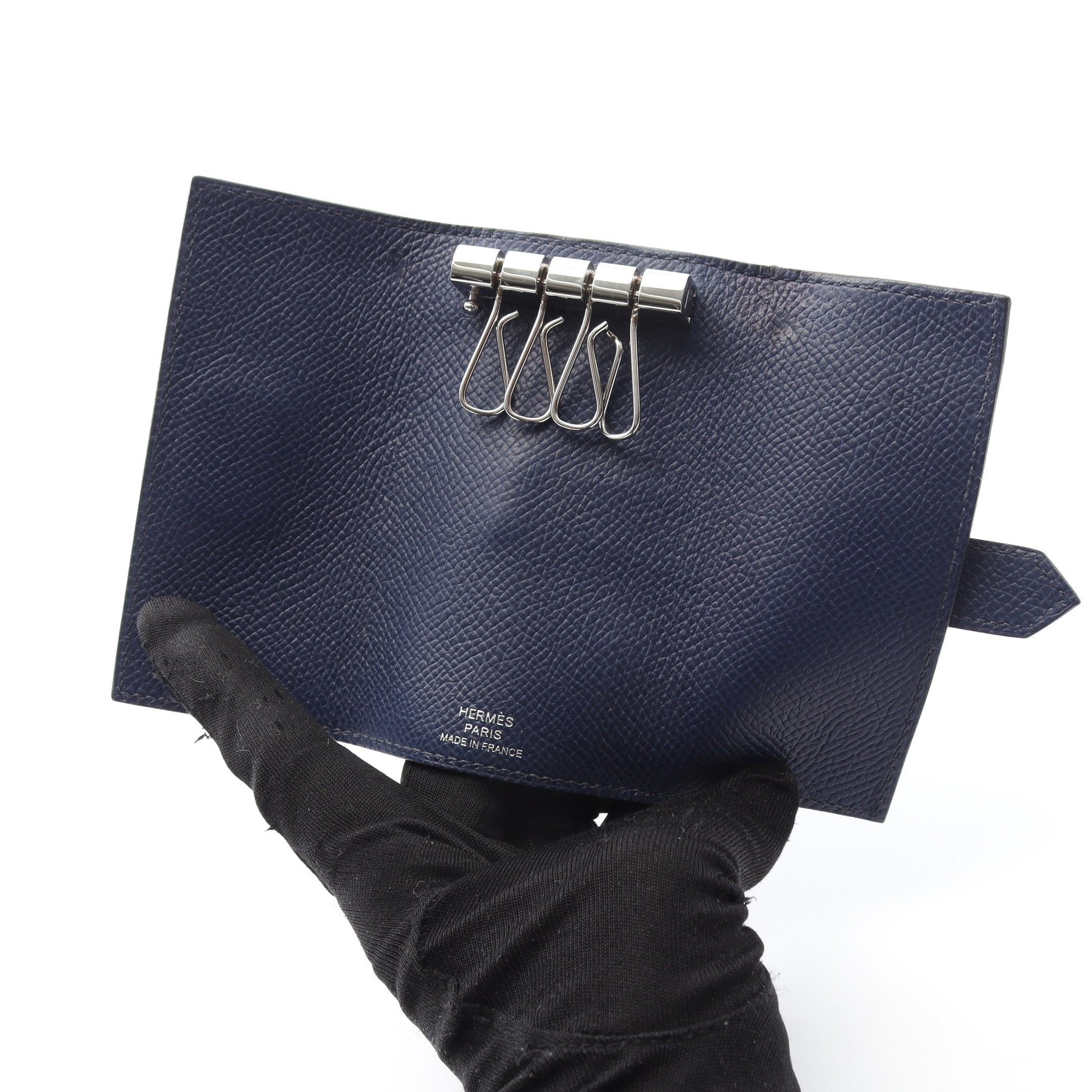 HERMES ベアン ヴォーエプソン 4連 キーケース◻︎M刻印（342_10) 楽天