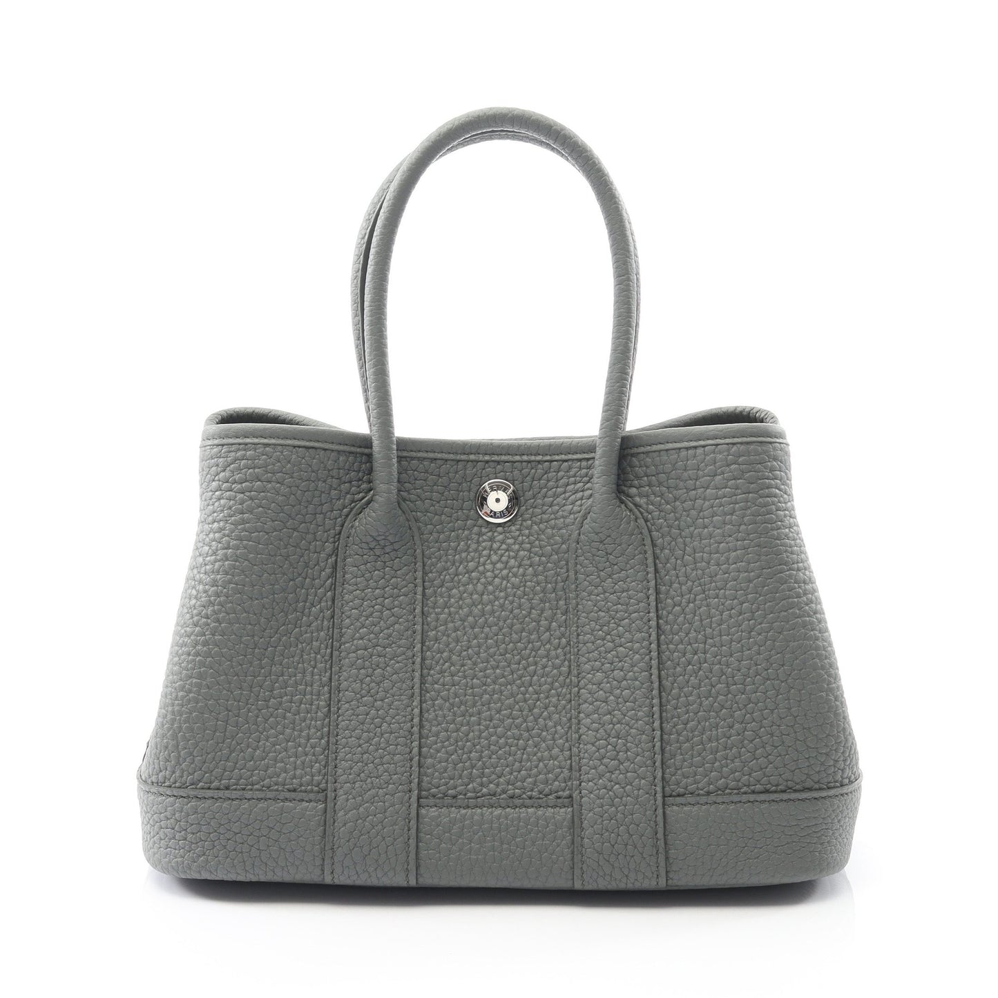 ネオガーデン23 ヴェールアマンド ハンドバッグ ネゴンダ グレーグリーン シルバー金具 W刻印 エルメス バッグ HERMES