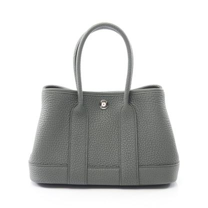 ネオガーデン23 ヴェールアマンド ハンドバッグ ネゴンダ グレーグリーン シルバー金具 W刻印 エルメス バッグ HERMES