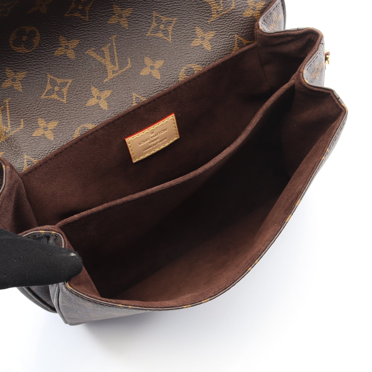 ポシェット メティス MM モノグラム ハンドバッグ PVC レザー ブラウン 2WAY ルイヴィトン バッグ LOUIS VUITTON