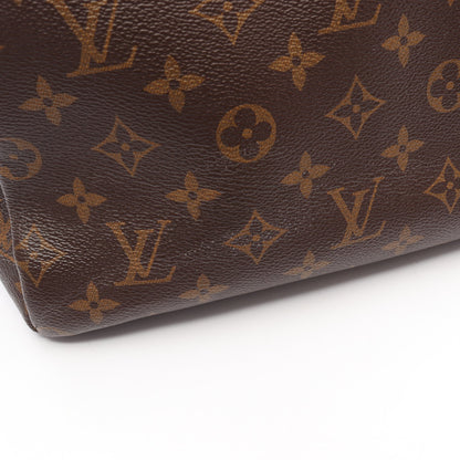パラス モノグラム ハンドバッグ PVC レザー ブラウン ルイヴィトン バッグ LOUIS VUITTON