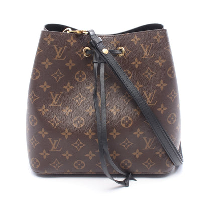 ネオノエ モノグラム ノワール ショルダーバッグ PVC レザー ブラウン ブラック ルイヴィトン バッグ LOUIS VUITTON