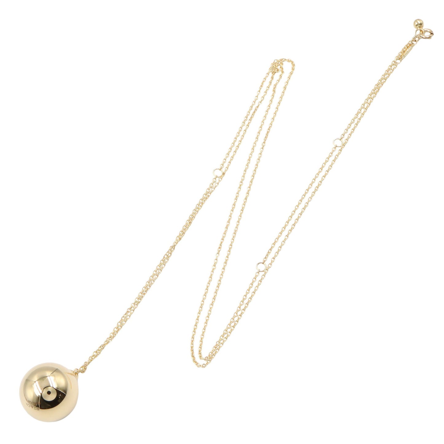 ハードウェアボール ネックレス ネックレス K18YG イエローゴールド ティファニー アクセサリー TIFFANY & Co.