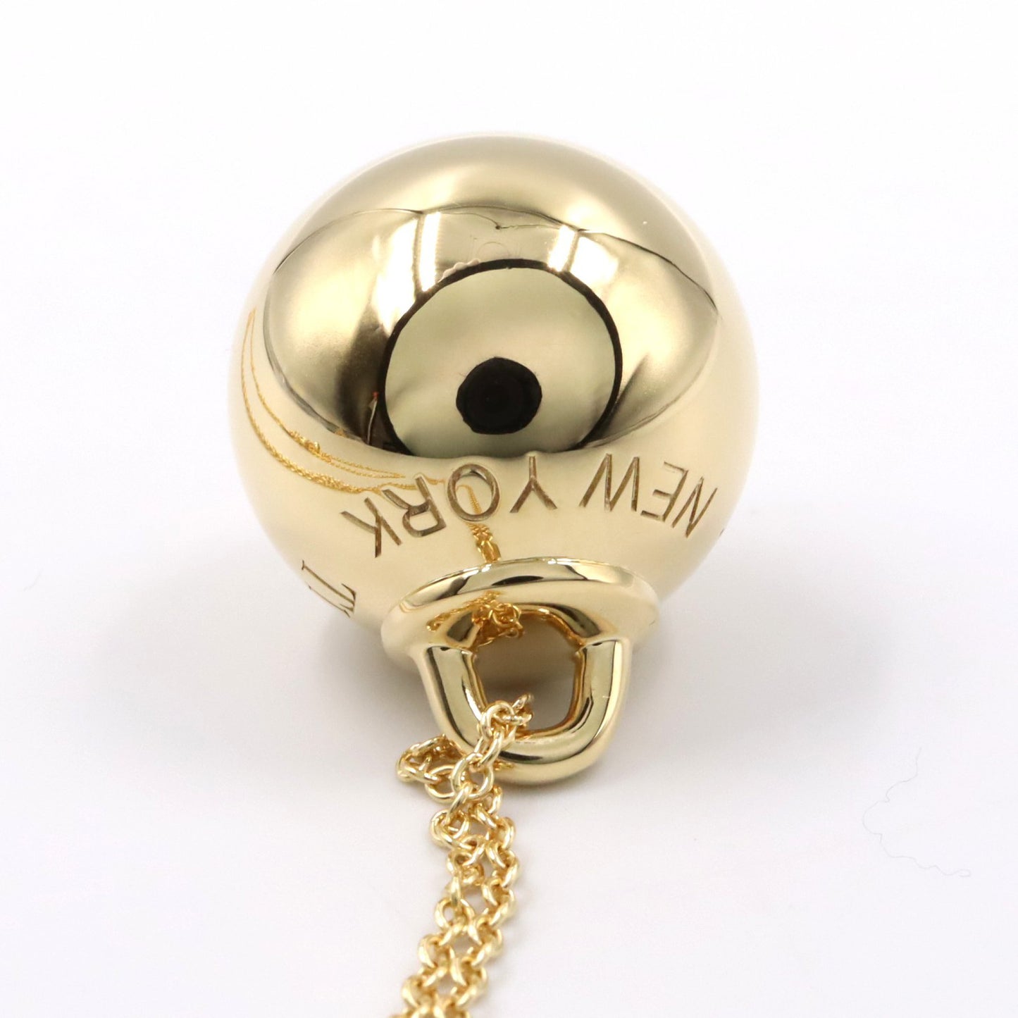 ハードウェアボール ネックレス ネックレス K18YG イエローゴールド ティファニー アクセサリー TIFFANY & Co.