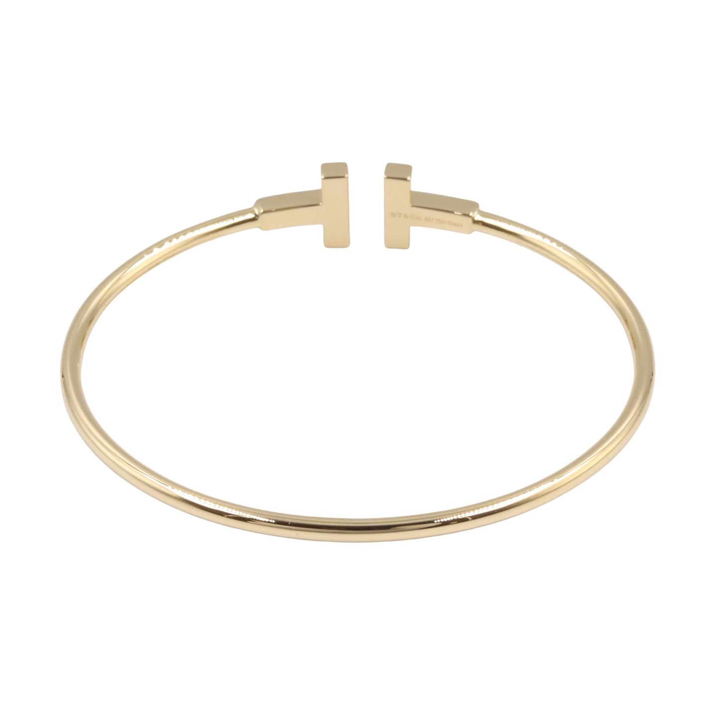 Tワイヤー ブレスレット ダイヤ ブレスレット K18YG ダイヤモンド イエローゴールド クリア ティファニー アクセサリー TIFFANY & Co.