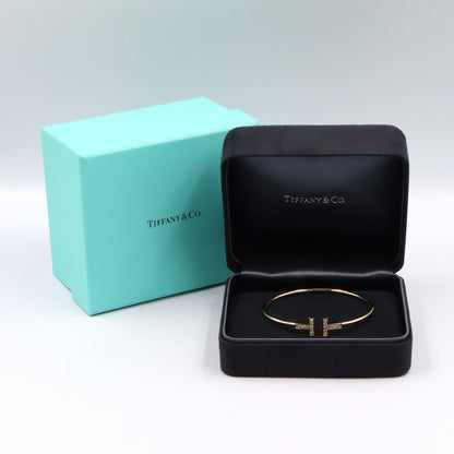 Tワイヤー ブレスレット ダイヤ ブレスレット K18YG ダイヤモンド イエローゴールド クリア ティファニー アクセサリー TIFFANY & Co.