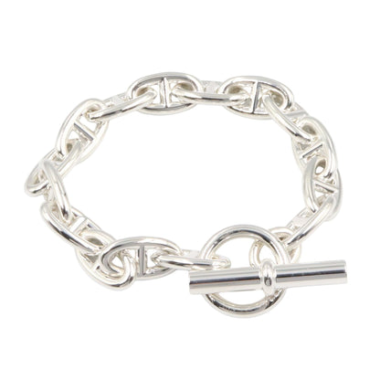 シェーヌダンクル GM 15コマ ブレスレット ブレスレット SV925 シルバー エルメス アクセサリー HERMES