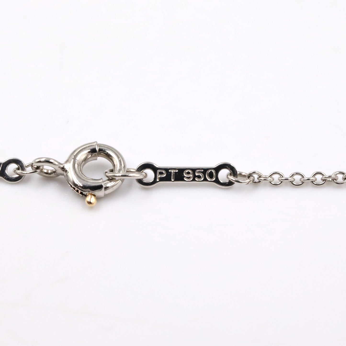バイザヤードネックレス ネックレス PT950 ダイヤモンド プラチナ クリア ティファニー アクセサリー TIFFANY & Co.