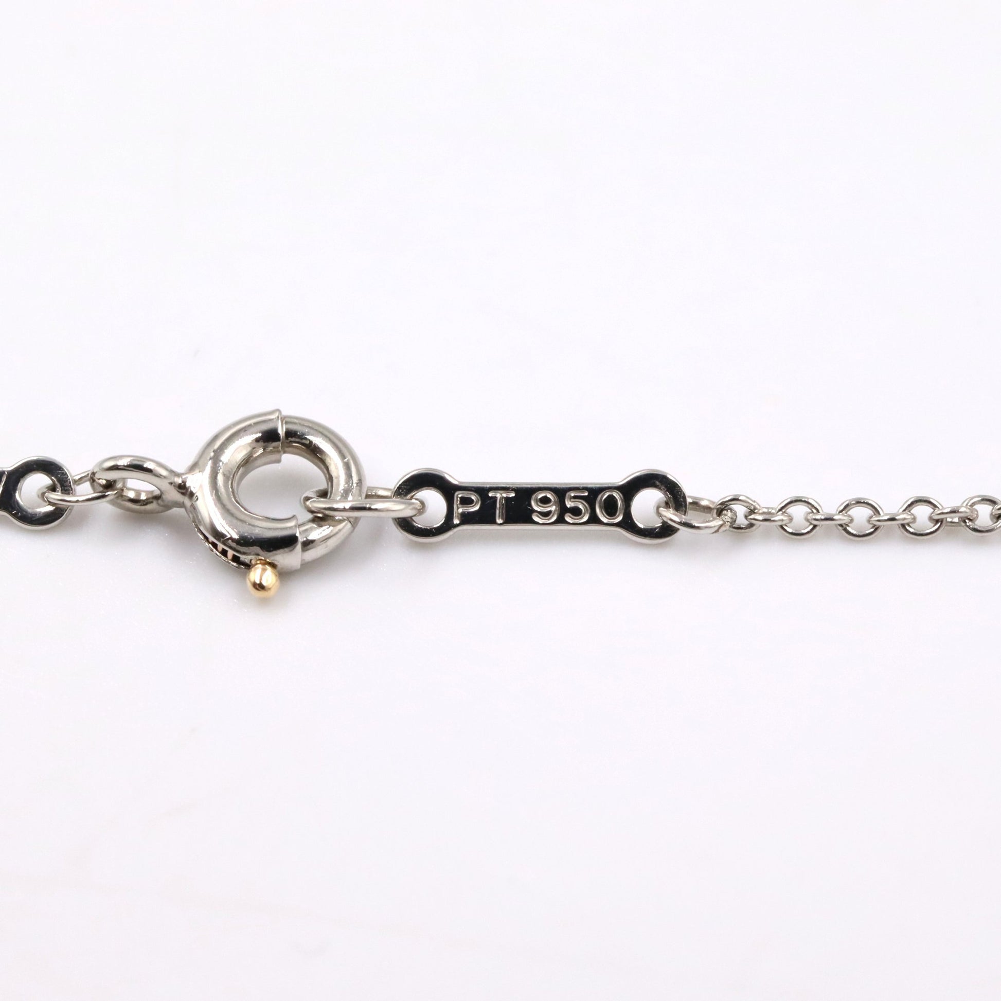 バイザヤードネックレス ネックレス PT950 ダイヤモンド プラチナ クリア ティファニー アクセサリー TIFFANY & Co.